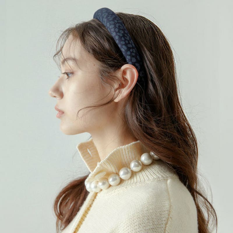 SOMETHINGGOOD Leopard Cushion Hairband