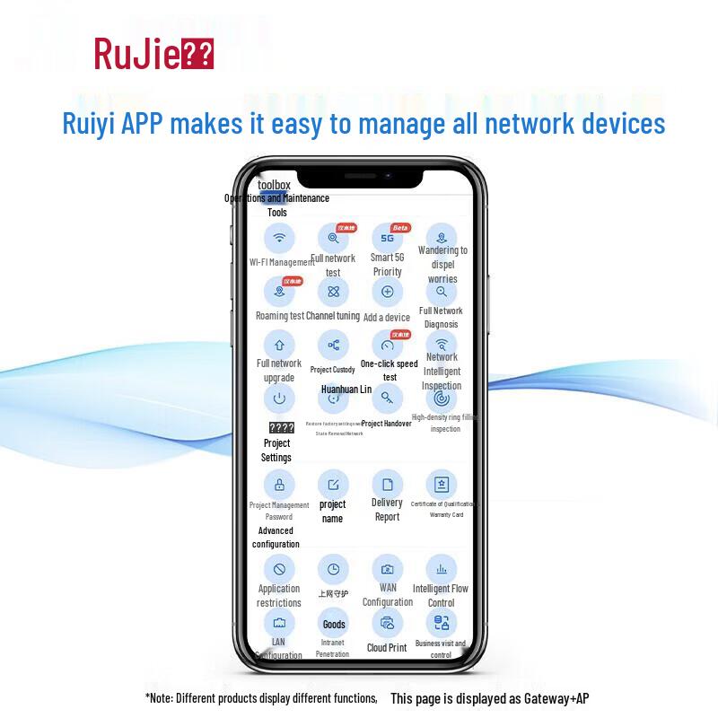 Ruijie WiFi 6 Wireless AP Ceiling Mount Kit (CN version)
