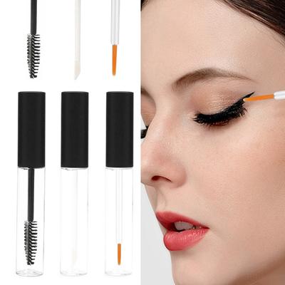 1 set 10 ml flacone vuoto per mascara contenitore cosmetico ricaricabile con pennello set flacone vuoto compatto per la casa