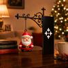 Christmas Hanging Bookshelf Night Light Ornament for Holiday Home Decor