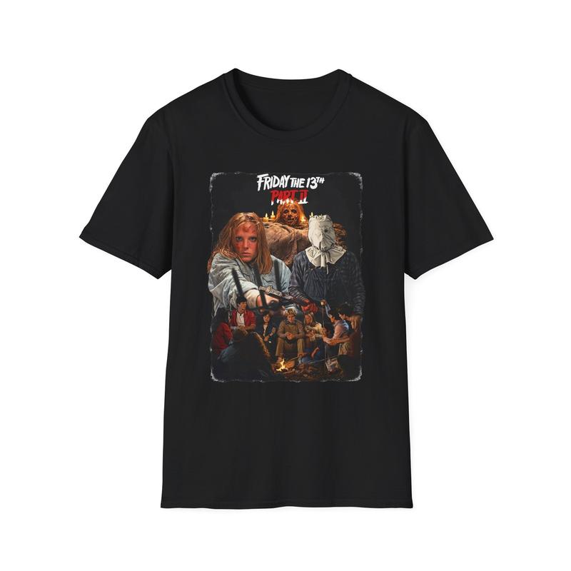 Friday the 13th part 2 Unisex T-Shirt| Horror Movie Poster