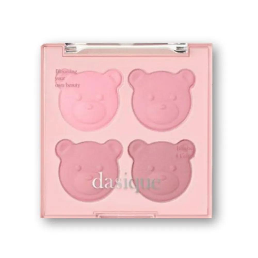 DASIQUE Blending Mood Cheek Palette Blusher 17 Mauve Hair Jelly Texture