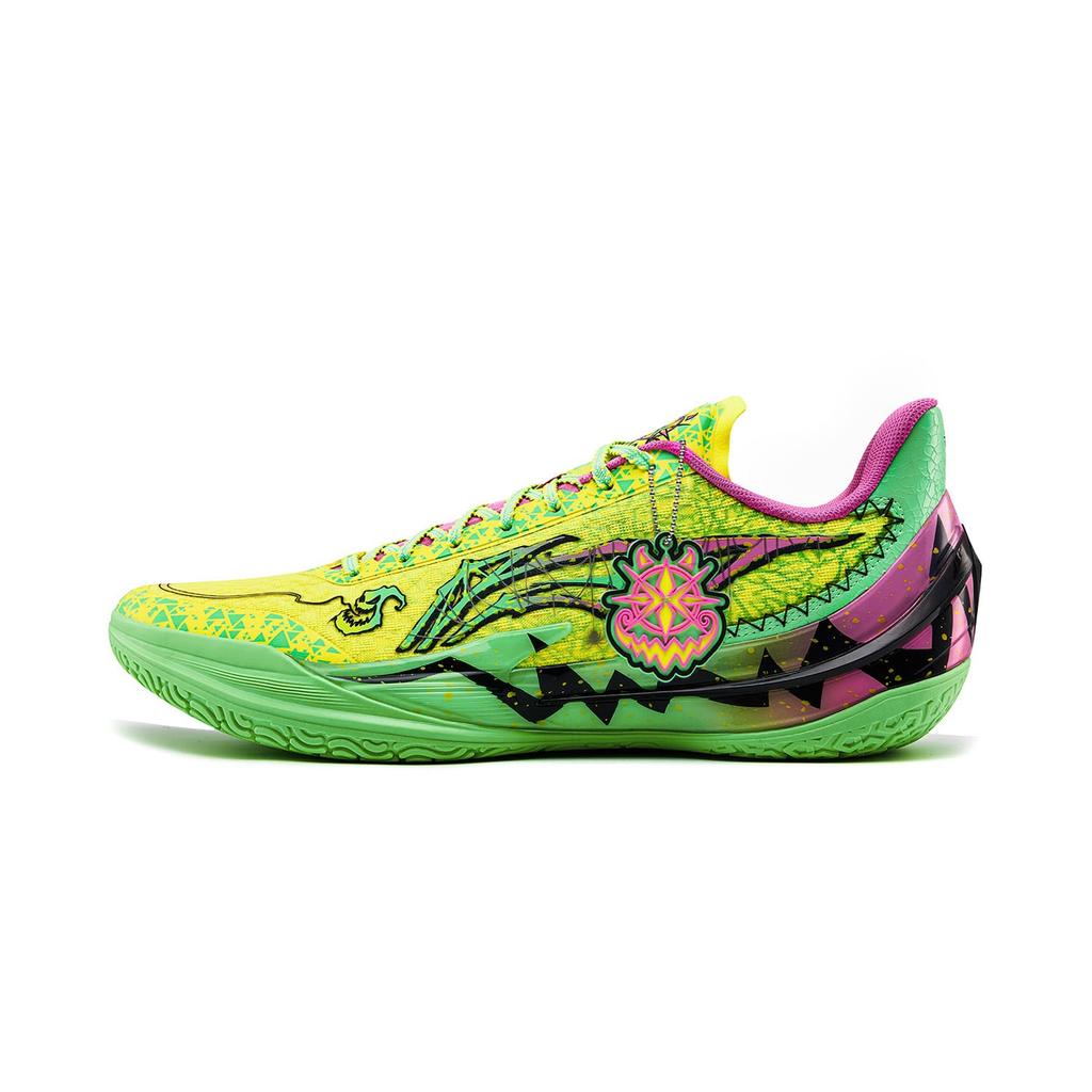 Li Ning Liren 5 V2 Low Top Basketball Shoes Unisex Yellow Green ABAV059-16