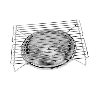 Portable Portable Barbecue Grill for Home Use. Easy To Use On Gas Stoves and Gas Cooktops. Compact and Easy To Store Camping Grill.