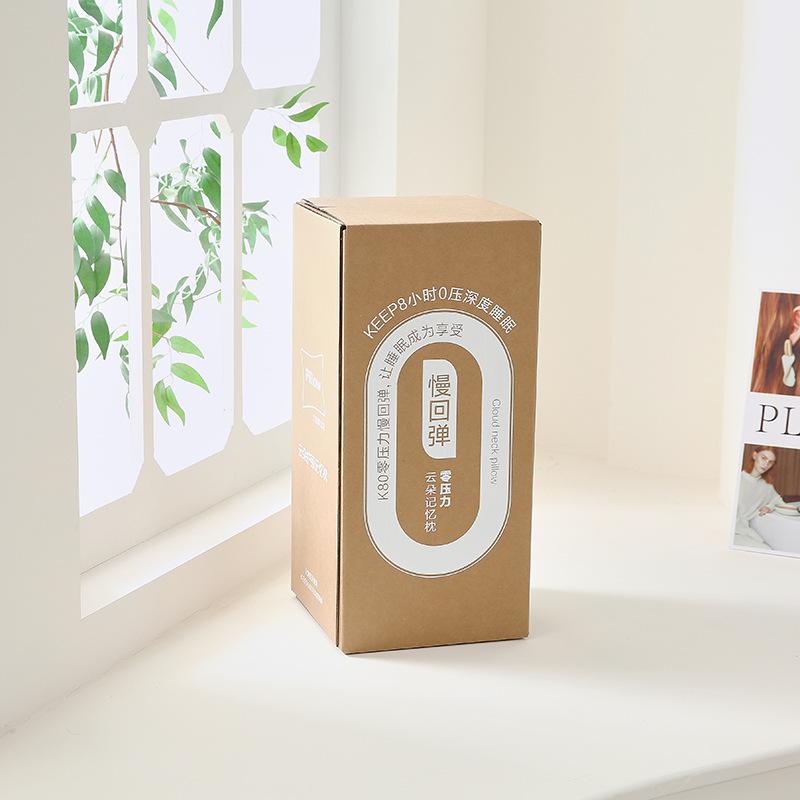 

Подушка с эффектом памяти Zero Pressure Memory Foam Nap Pillow Core Slow Rebound Neck Pillow To Help Sleep Home Pillow 42 * 70Cm height 8cm