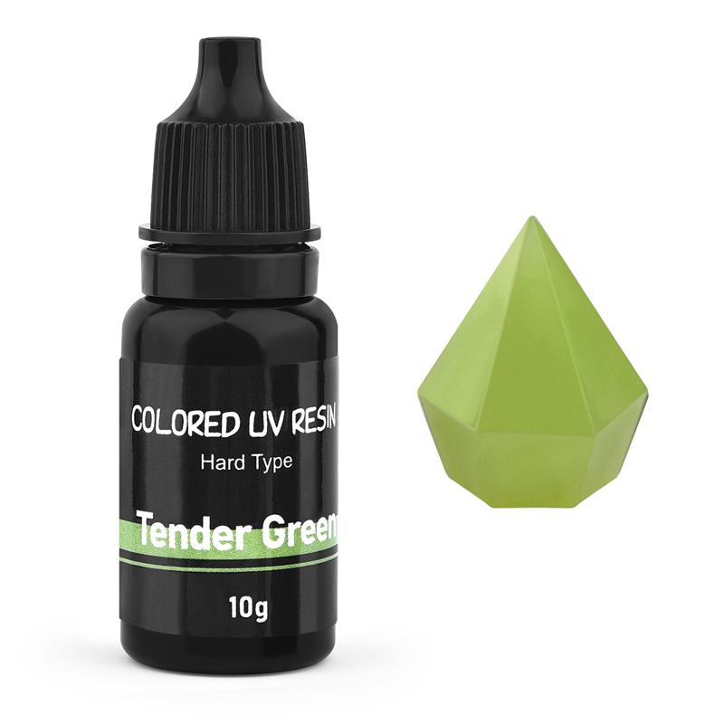 17 Colors UV Resin Glue 10ml Epoxy Glue Hard Ultraviolet Curing DIY UV Glue Color Resin Jewelry Making Quick Drying Glue Clear