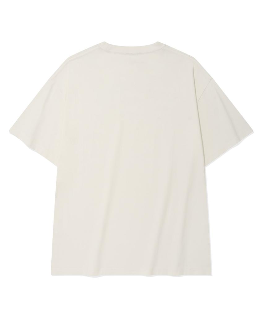 COVERNAT Multicolor Logo Graphic T-Shirt White
