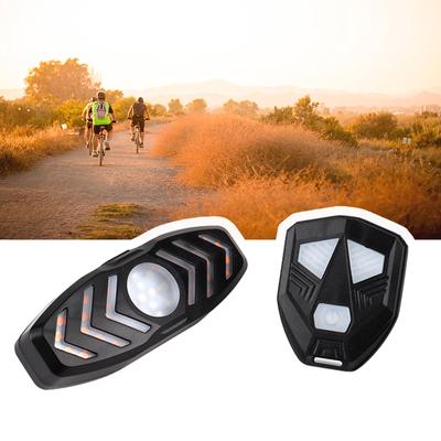 Bike Rear Light Taillight Turning Signal for Cycling, 5 Lighting Modes Bicycles Turn Light with Wireless Remote Control