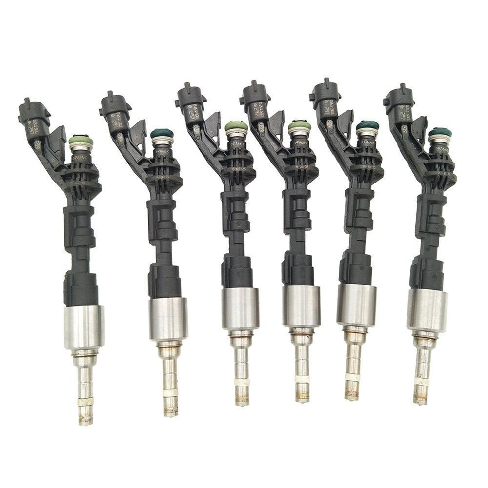 6x Fuel Injectors For Jaguar F-Type Land Rover Range Rover 3.0L 0261500296