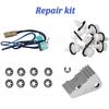 For TESLA Model S 2012- Car Door Handle Upgrade Repair Kit Microswitch Harness Handle Paddle w/Door Panel Clips 1016009-00-B
