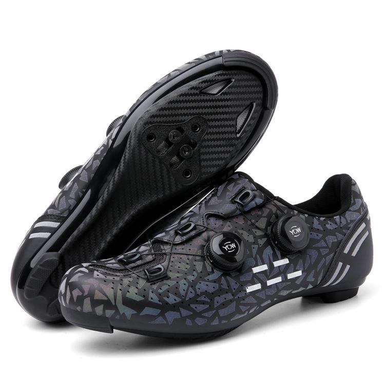 All-Season Breathable Cycling Shoes with Hard Sole for Road and Mountain Biking