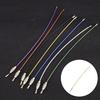 Colored Wire Keychain Cable 6in Stainless Steel Outdoor for Keys Key Fobs Carabiner Keepers Jewelry