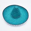 Natural Straw Mexican Party Hat Wide Brim Carnival Sombrero Summer Mexican Straw Hats  Party Decor