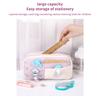 Simple Large Capacity Student Pencil Case Multi-Layer Flip Style Cute Pencil Pouch Ins Canvas Gel Pen Organizer Kids