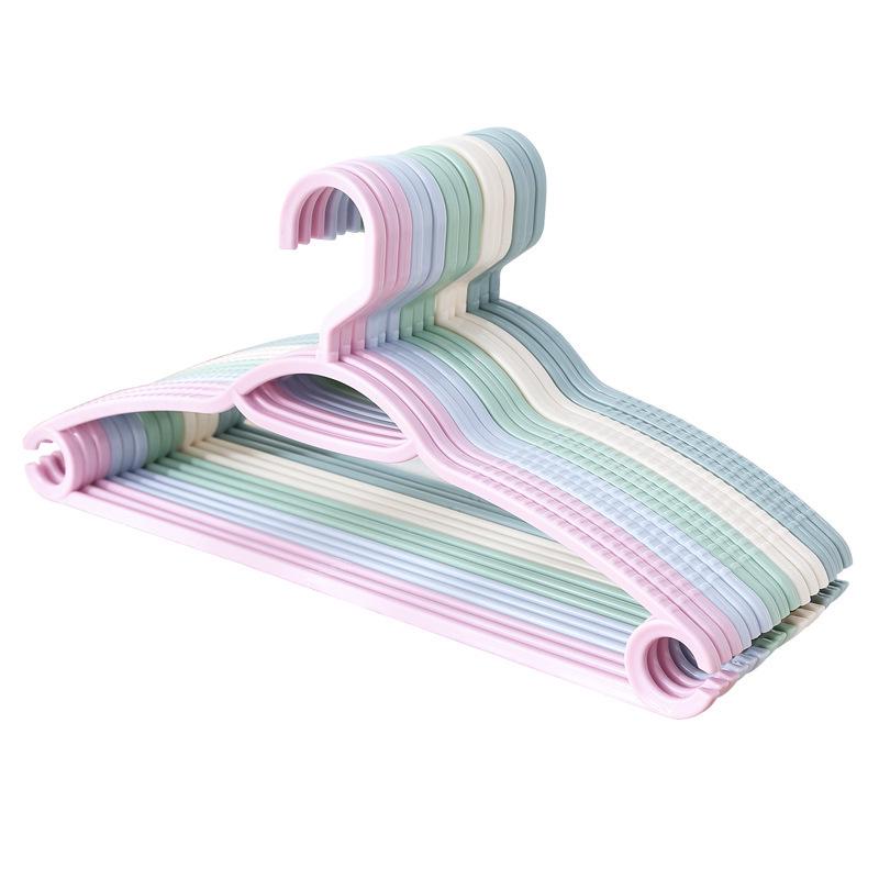 Non-Slip Multifunctional Plastic Clothes Hanger for Adults and Students