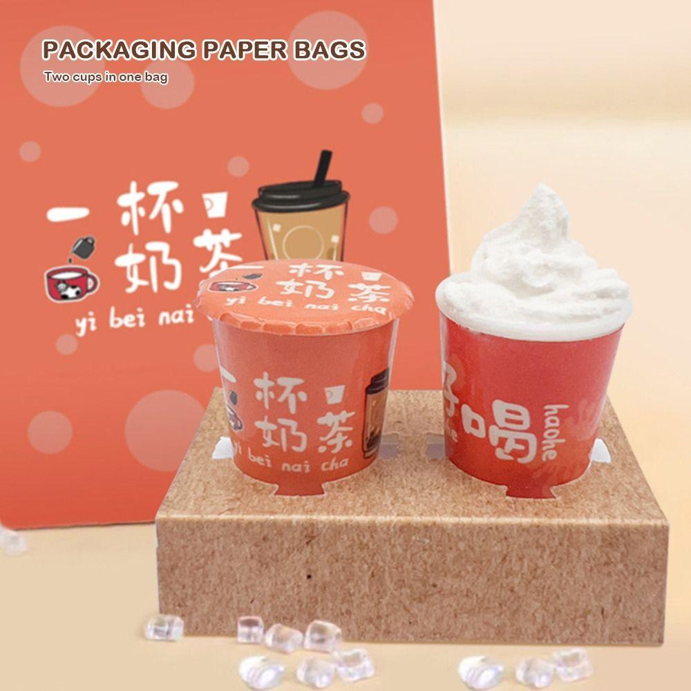 Colorful Stress Relieve Toys Set Bubble Tea Charm DIY Material Package Set Toy Accessories DIY Toy