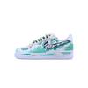 Air Force 1 Slip Resistant Abrasion Resistant Low Top Skateboard Shoes Unisex Green CW2288-111(Team779- )