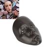 5D Silicone Makeup Practice Mannequin Set Reusable Makeup Full Face with False Eyelashes Stand Eyeshadow  