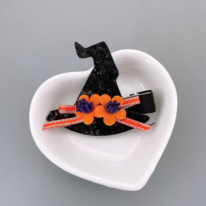 Bandeau Citrouille d'Halloween Squelettique & Pinces à Cheveux Mignonnes pour Enfants