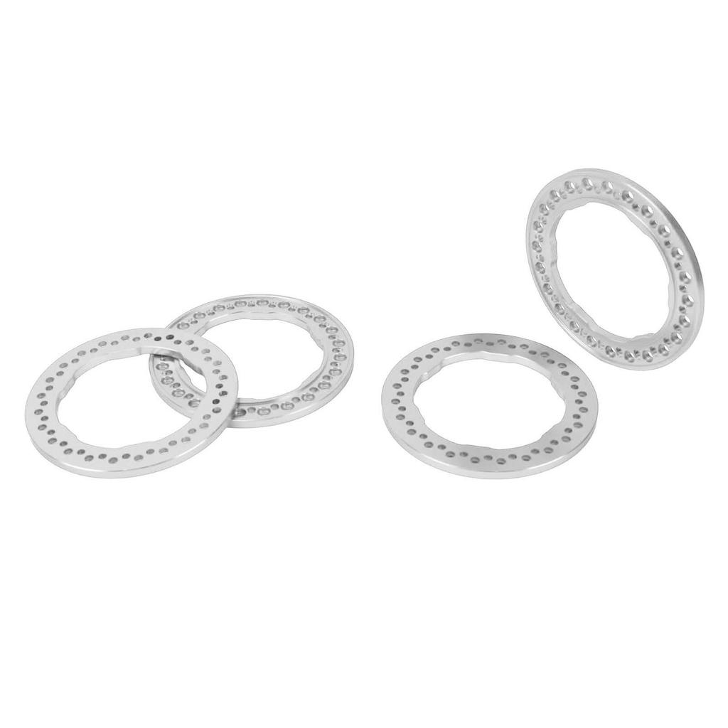 4ks 1,9 palcové vnější kroužky beadlock kola Hliníková slitina Náhradní kroužky beadlock kola pro