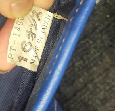 Guantoni da Boxe Winning PT-1400B Blu 16 oz Tipo Nastro Vintage Usati GIAPPONE FS