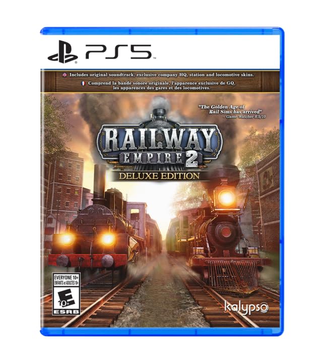 Railway Empire 2 Deluxe Edition Север PS5 (Импортная версия Америка) -