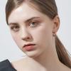 GEIGER Jewelry 14K GF Simple Square One-Touch Earrings GIGFEE009