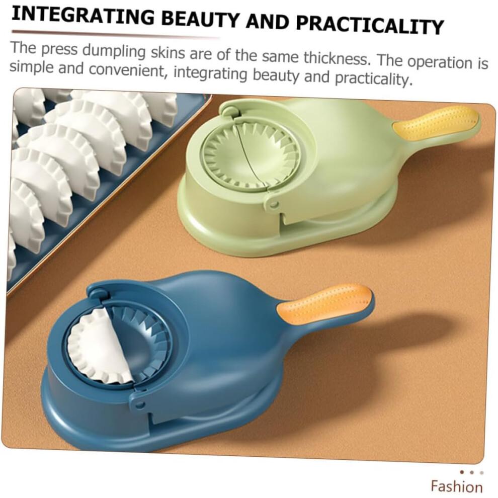 Dumpling Maker 2-in-1 Reusable Kitchen Tool for Easy Dumplings and Cookies, Easy to Use and Clean