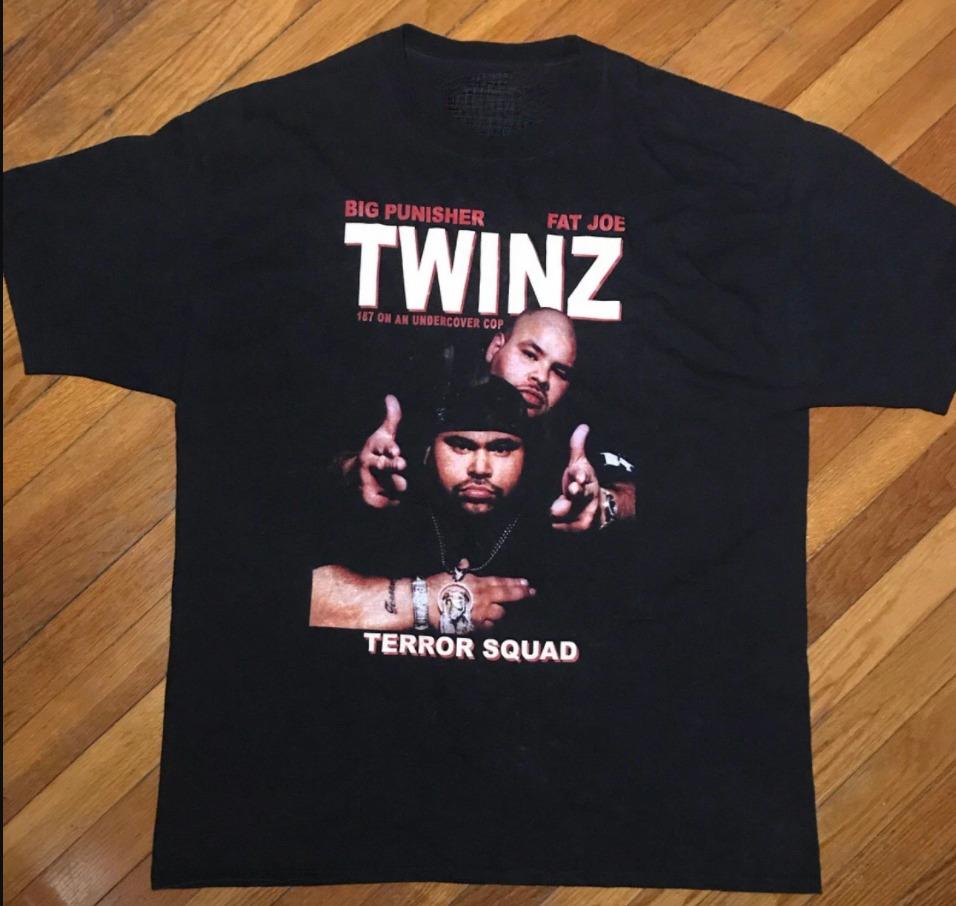 New Big Pun Fat Joe TWINZ Cotton Black All Men Women T-Shirt Unisex T-Shirt L
