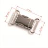 1pc Quick Side Release Buckles Metal Leather Bag Backpack Purse Strap Webbing Belt Clasp Lock DIY Repair Supplies