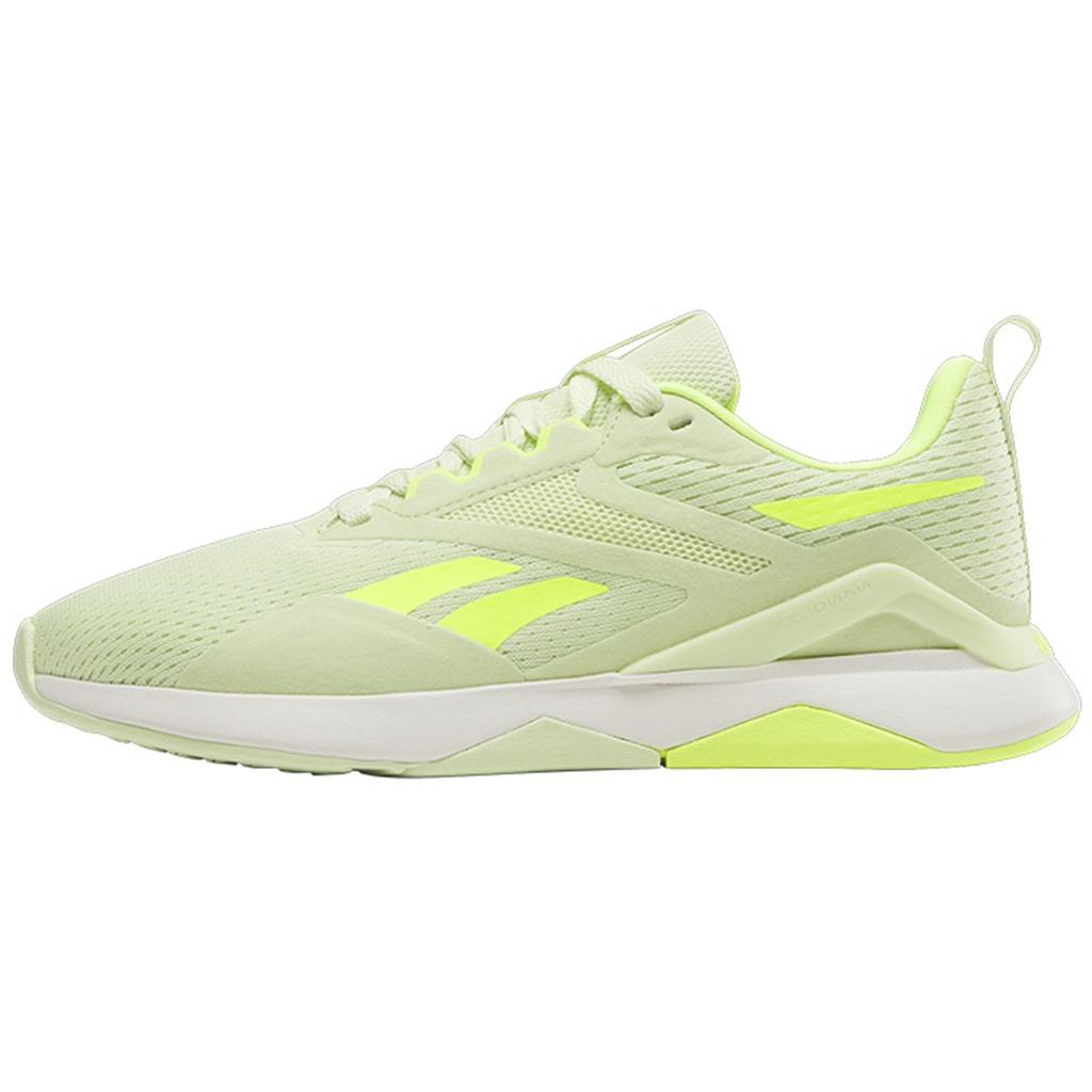 Reebok Nanoflex TR 2 Lightweight Comfortable Low-Top Training Shoes Women sneaker Light-Yellow Green 100205405