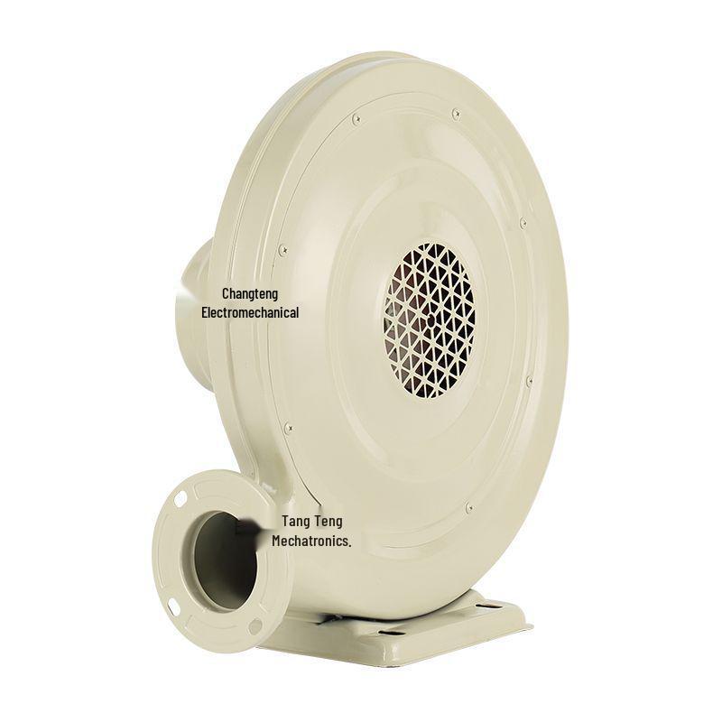 220V Low Noise Medium Pressure Fan for Woodworking, Strong Dust Extraction, Kitchen Ventilation, High Power Centrifugal Stove, Boiler Blower.