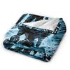 Metroids Hero Game Samus Blanket Wool Funny Warm Throw Blankets for Bed Sofa Spring Autumn