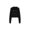 (WMNS) Modern Obstacles Loose Cotton Black Women's OWBB016F180030581010