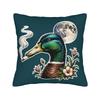 Mallard Smoking Cigarette Meme Funny Mallard Duck Huntin  Pillow Cover  Fashion Pillow Case For Couch Room Soft Cushion Cover