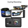 LANGJIN NEW 1080P HD Dash Camera Loop Recording Car Vehicle DVR Video Recorder Dashcam Night Vision 24h Parking Monitor G-sensor