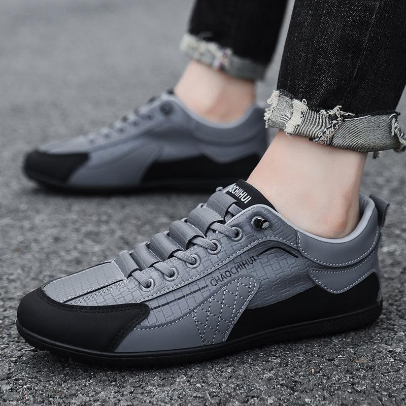 

Мужские лоферы весна-лето 2025 новые мягкие нескользящие легкие туфли Doudou для вождения, деловые повседневные кожаные туфли 44