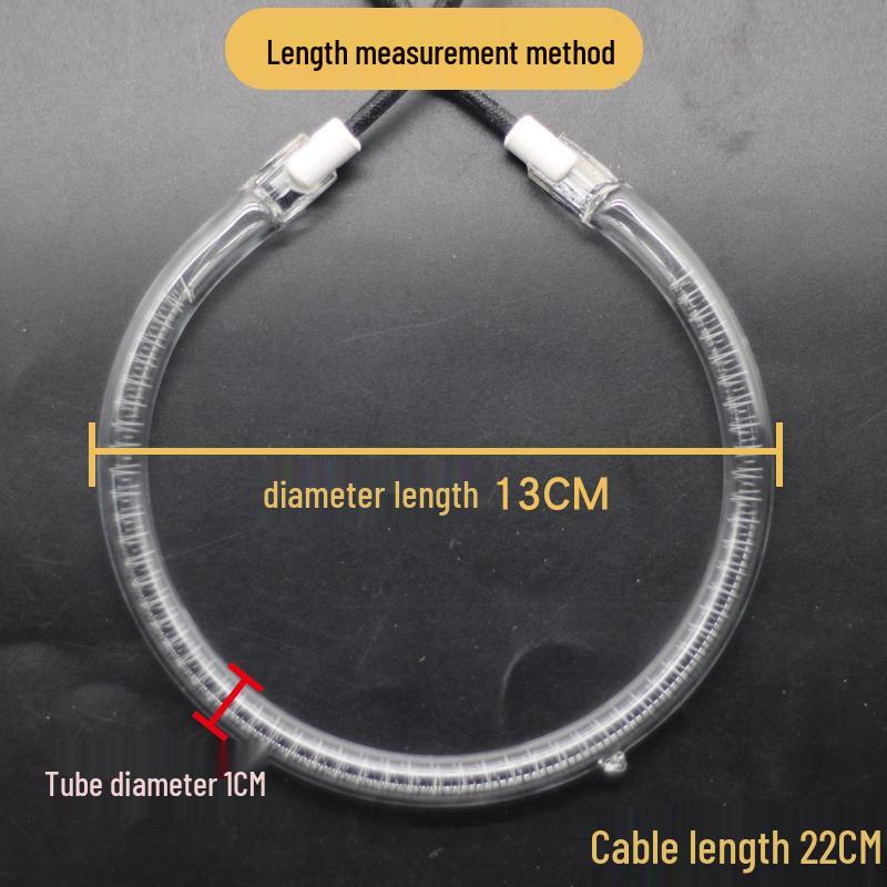 Halogen Air Fryer Carbon Fiber Heating Tube for Universal Oven and Barbecue