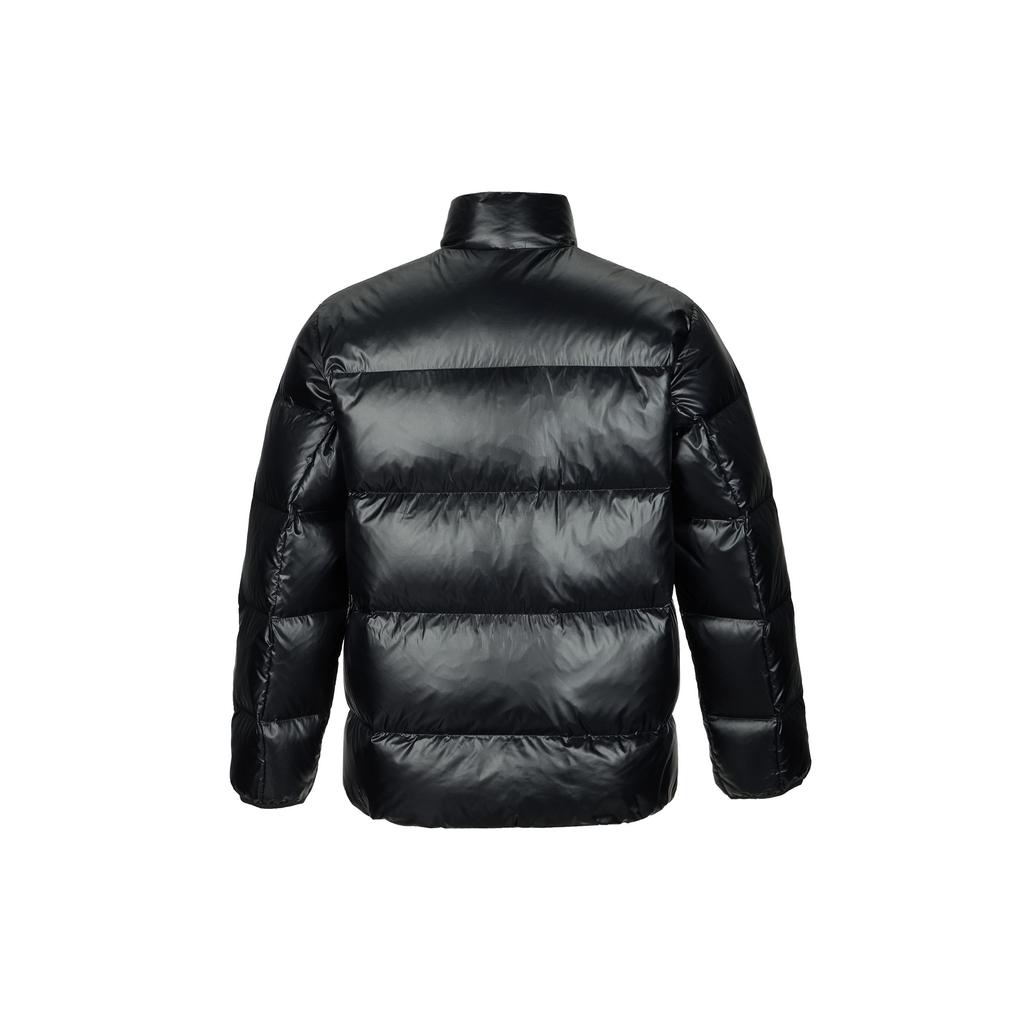 Jordan Flight Loose Warm Zipper Bread Down Jacket Men Jackets Black FV7272010