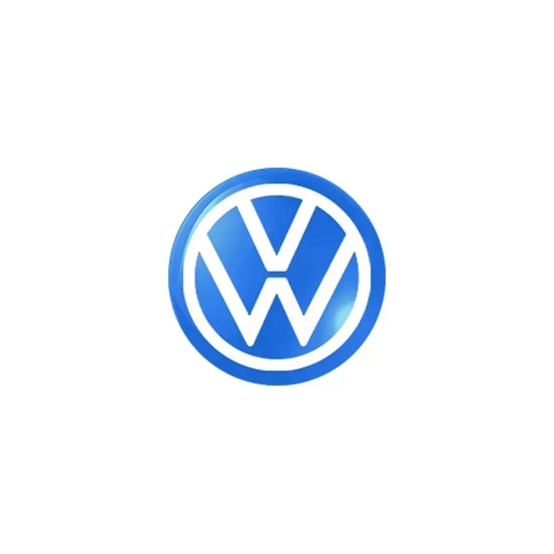 W128W127Car Key Sticker Auto Control Keychain Badge Accessories For Volkswagen Tiguan Bora POLO PASSAT CC Touran GOLF Jetta Arteon