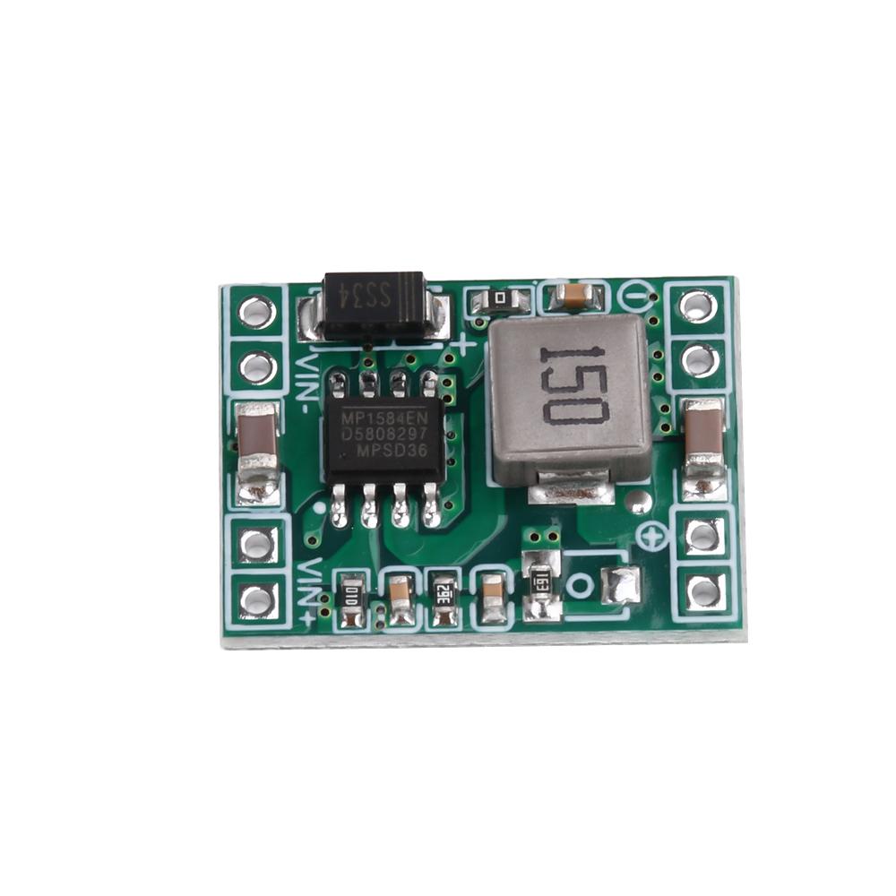 2Pcs Mini DC-DC Buck Converter 3A Power Supply Module 7V-28V to 5V Step-Down Power Module For Car/Monitor/Camera