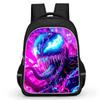 Venom 3 After A Dance Peripheral Anime Printed Backpack Student School Bag