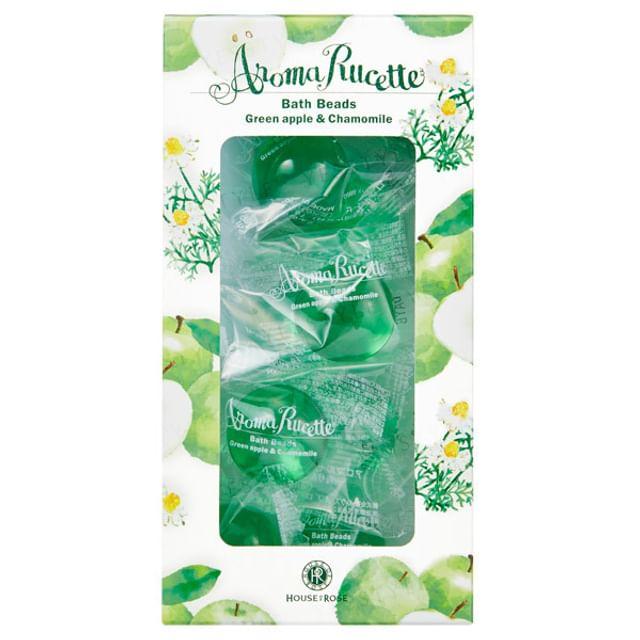 House of Rose - Aroma Rucette Bath Beads Green Apple & Chamomile 10 pcs