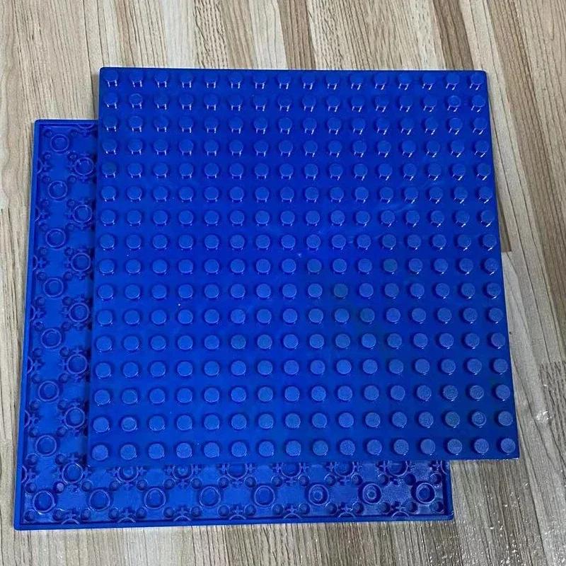 1Piece Double-Sided Base Plate 16X16 Dots Construction Blocks 91405 Build Parts Moc Blocks Baseplate Idea House Construction Board