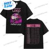 Tour 2026 Album Ed Sheeran Loop Australien Tour Merch T-Shirts Fans Geschenke Unisexs Wounisex Mode Hip Hop T-Shirts Baumwolle Übergroße Oberteile