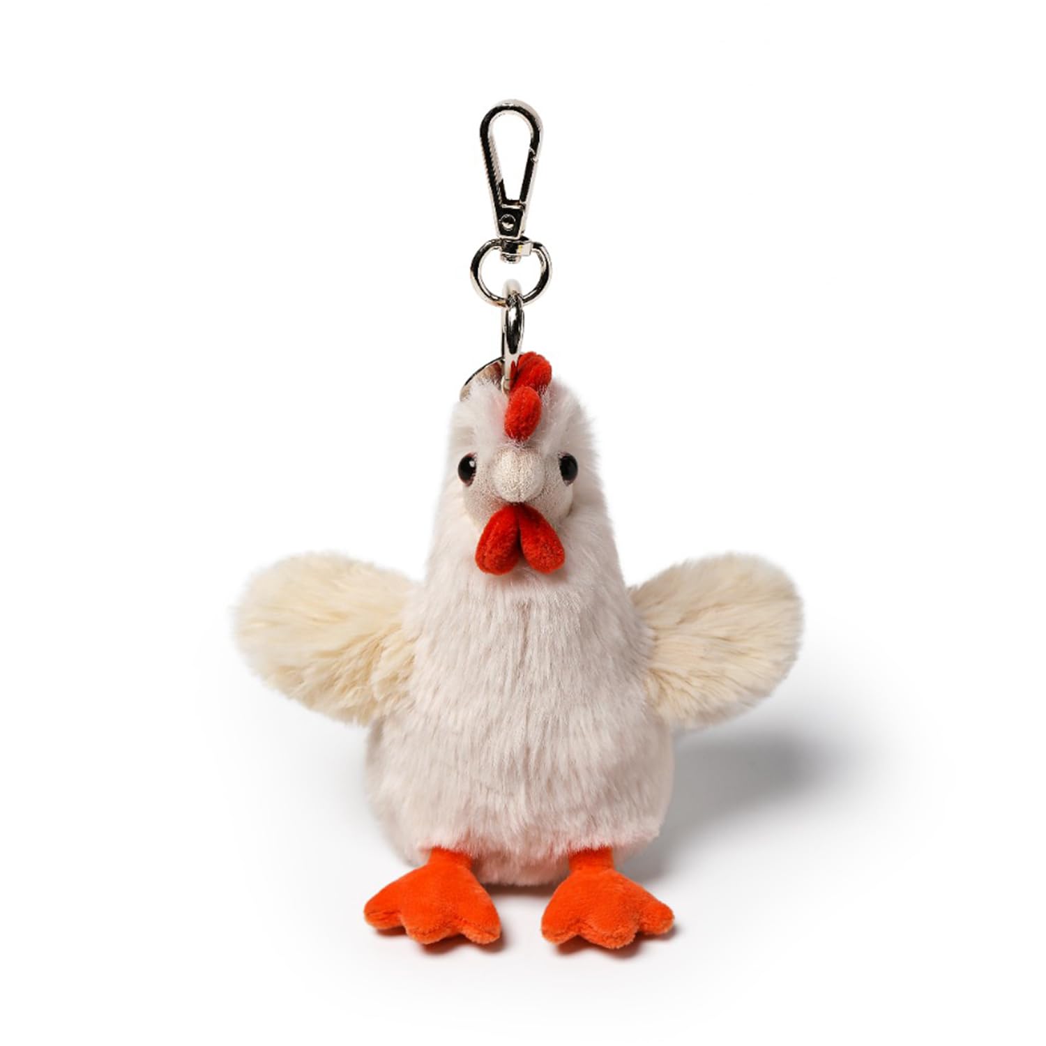 McHugs Cream Chubby Chick Charm Chicken Keychain MC600132