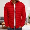 Yousheng Men Stand Collar Down Jacket Lightweight Leisure Puffer Jacket Thickened Warm Winter Coat for Casual Outdoor Sports