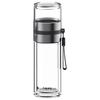 Fuguan Platinum Tea Master Double-Layer Glass Infuser Bottle