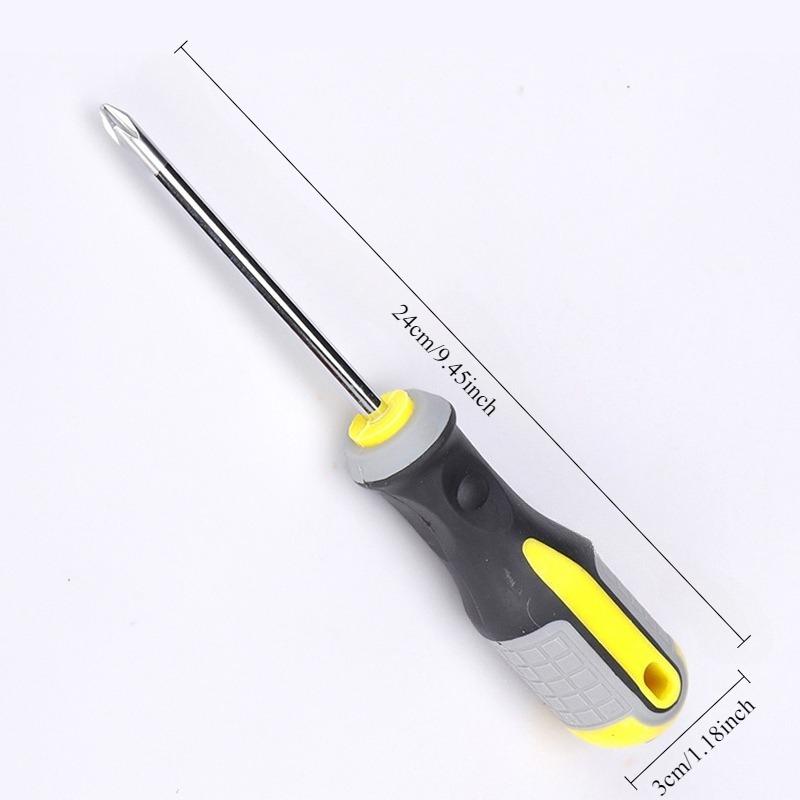 1 Stück Professioneller Demontageschraubendreher Magnetischer Schraubendreher Haushalts Kreuzschlitzschraubendreher Reparaturwerkzeug für Mobiltelefone und Computer