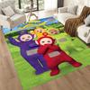 Teletubbies Friends Sun Square Rugs Are a Great Choice for Living Rooms, Bedrooms, Home Décor, and As Gifts.